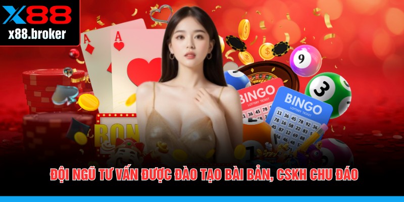 Đội ngũ tư vấn được đào tạo bài bản, cskh chu đáo