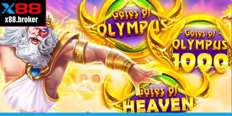 Gates of Olympus bị cuốn hút bởi thiết kế thần thoại